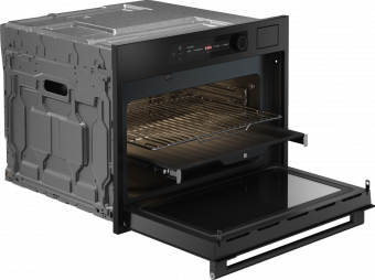 Духовой шкаф с функцией пароварки и СВЧ ASKO OCSM64GSH