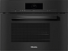 Пароварка с СВЧ Miele DGM7840 OBSW чёрный обсидиан