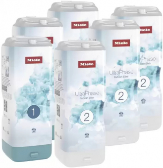 Набор жидких средств для стирки Miele UltraPhase Refresh Elixir (6 шт)