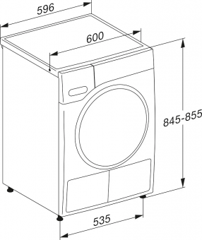 Сушильная машина Miele TWD640WP White Edition