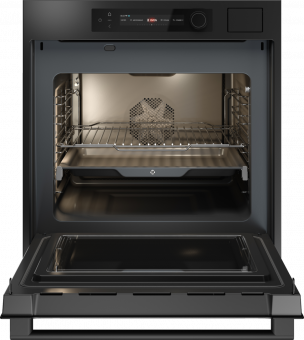 Духовой шкаф с функцией пароварки и СВЧ ASKO OCSM66GSH